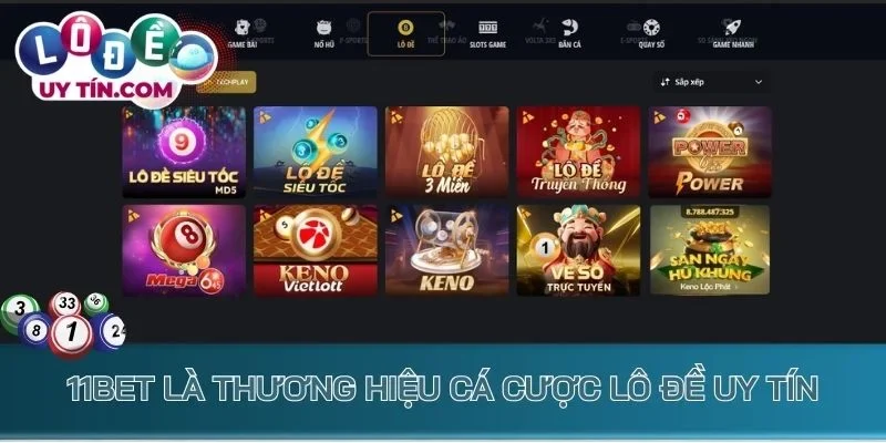 Lô Đề 11Bet - Địa Điểm Cược Lô Đề Chuyên Nghiệp, Làm Giàu Nhanh 2 11Bet là thương hiệu cá cược lô đề uy tín