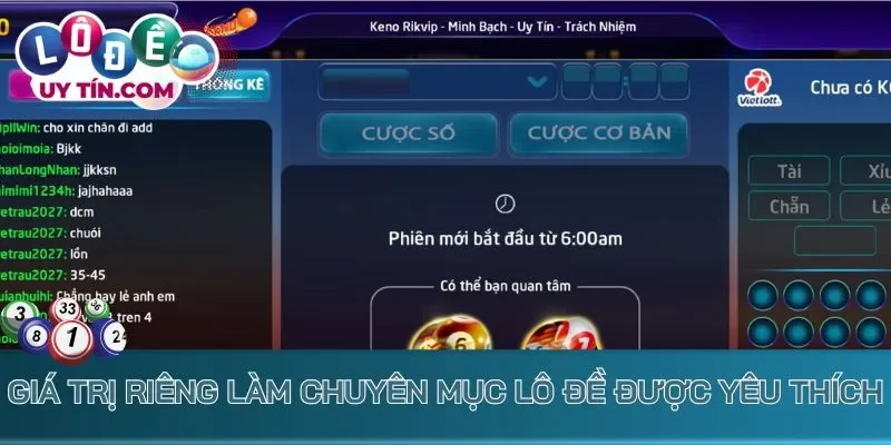 Lô Đề Rikvip - Cược 1 Ăn 10, Đổi Đời Cực Nhanh Ngay Lần Đầu 4 Giá trị riêng làm chuyên mục lô đề được yêu thích