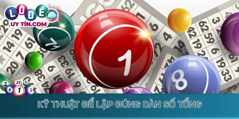 Dàn Đề Tổng - Phương Pháp Đánh Xổ Số Ăn Thưởng Liền Tay 4 Kỹ thuật để lập đúng dàn số tổng