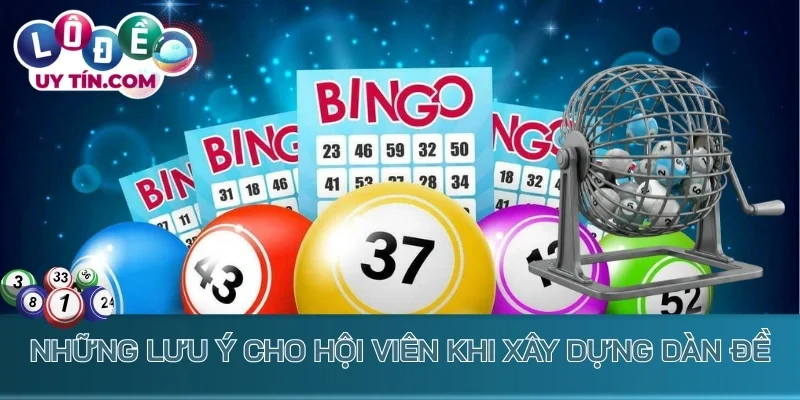 Những lưu ý cho hội viên khi xây dựng dàn đề