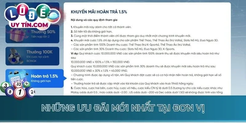 Lô Đề 8Live - Đổi Đời Ngay Lập Tức Chỉ Sau 1 Lần Quay Thưởng 4 Những ưu đãi mới nhất tại đơn vị