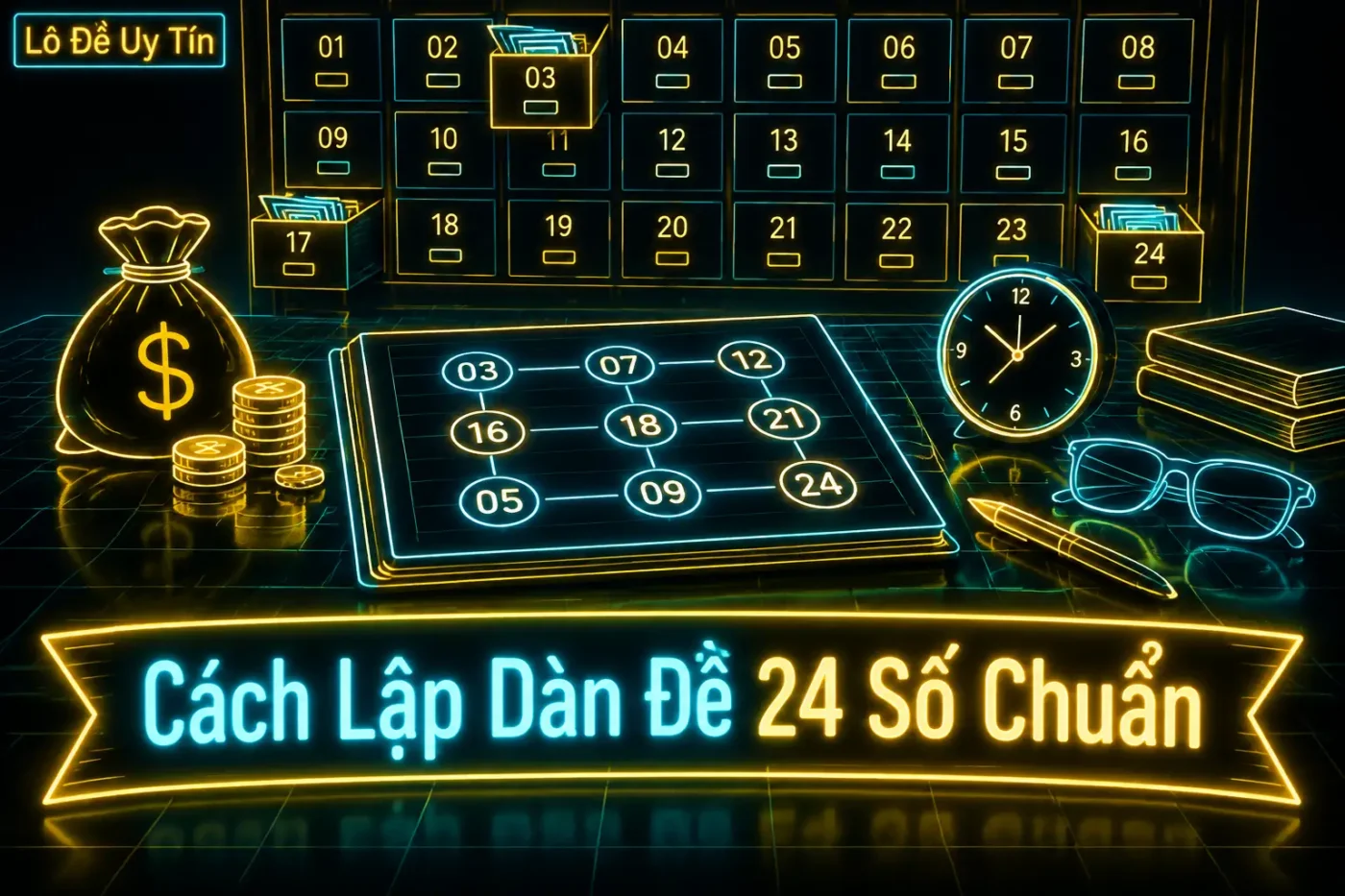 Dàn Đề 24 Số Lô Đề Uy Tín: Lập Dàn, Nuôi Khung, Chia Vốn 3 Đừng vội, bạn hãy làm theo ba bước nhỏ. Bước một - dàn đề 24 số