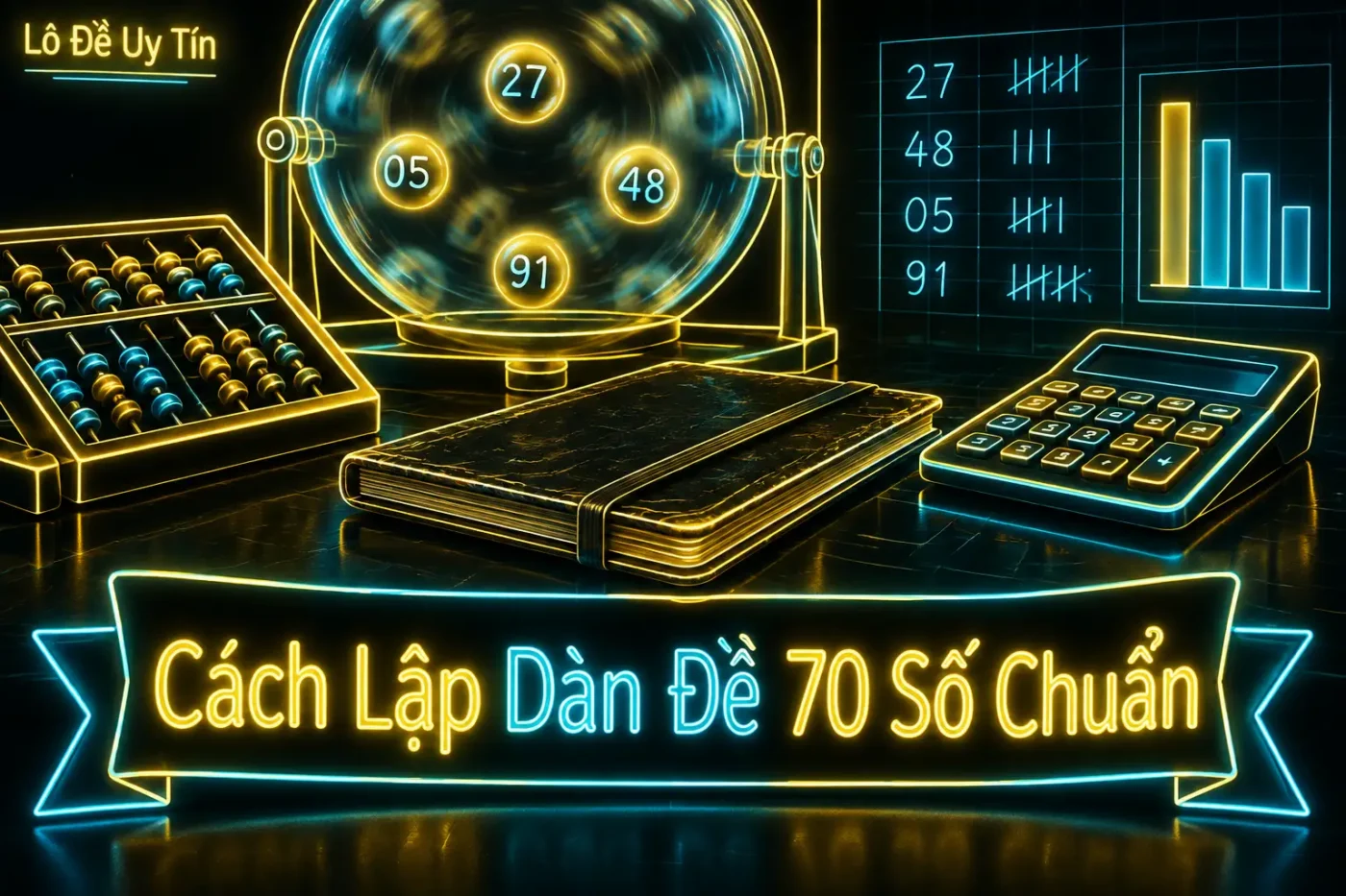 Dàn Đề 70 Số: Lọc Dàn Theo Bóng, Lô Gan Và Chia Vốn Nuôi Khung 3 Lập dàn chuẩn không có nghĩa là tìm ra con số thần kỳ - dàn đề 70 số