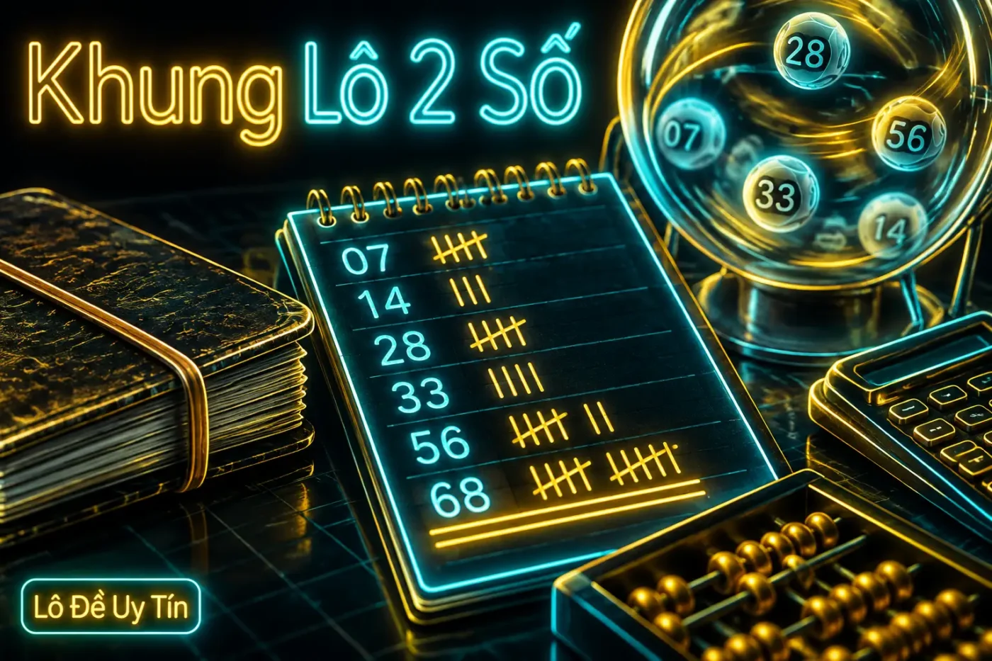 Khung lô 2 số là cách chọn một cặp số hai chữ số (từ 00 đến 99) rồi giữ nguyên cặp số đó trong một số ngày định trước