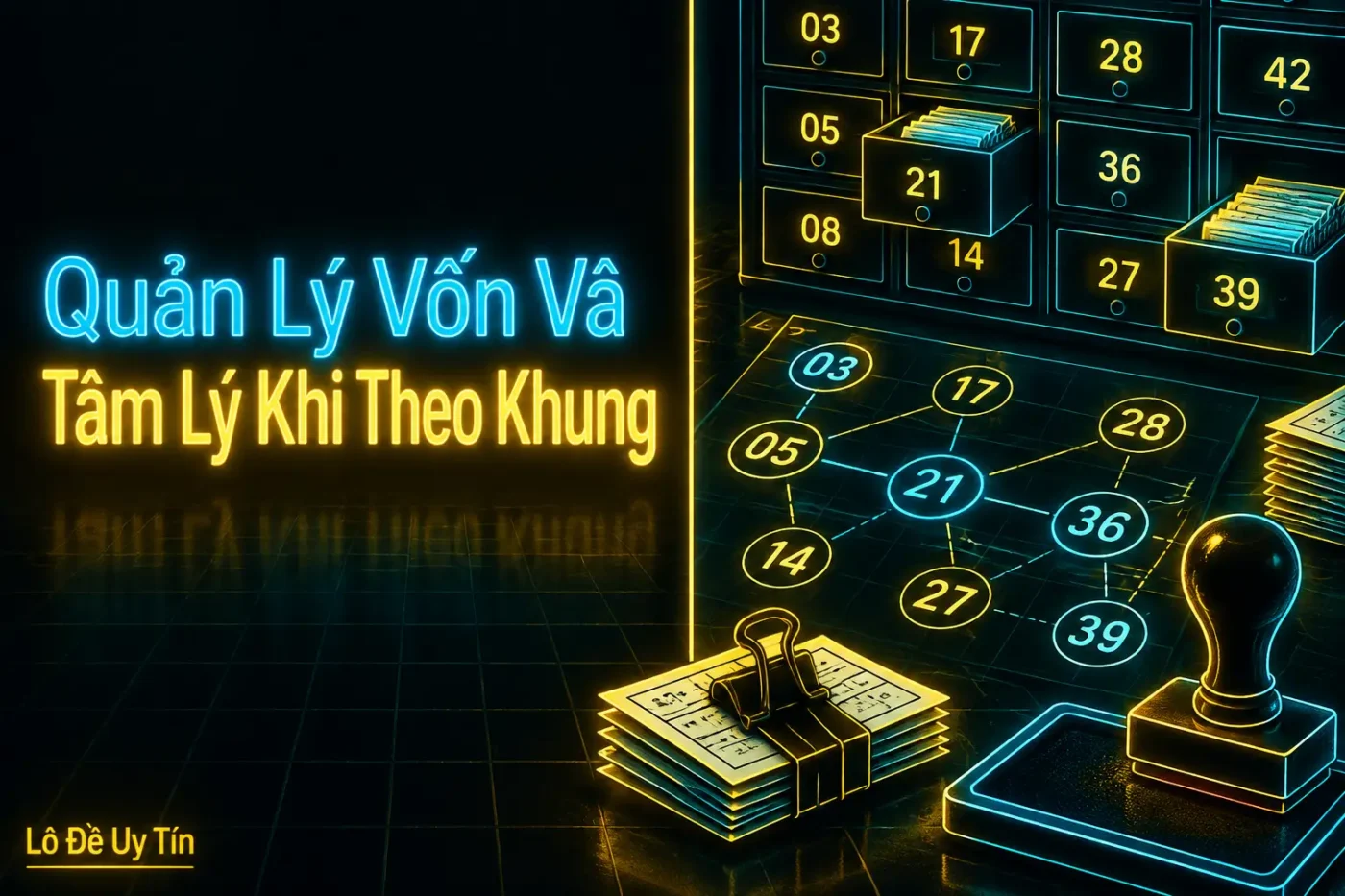 Quy tắc đầu tiên: chỉ dùng số tiền mà nếu mất hết - khung lô 8 số