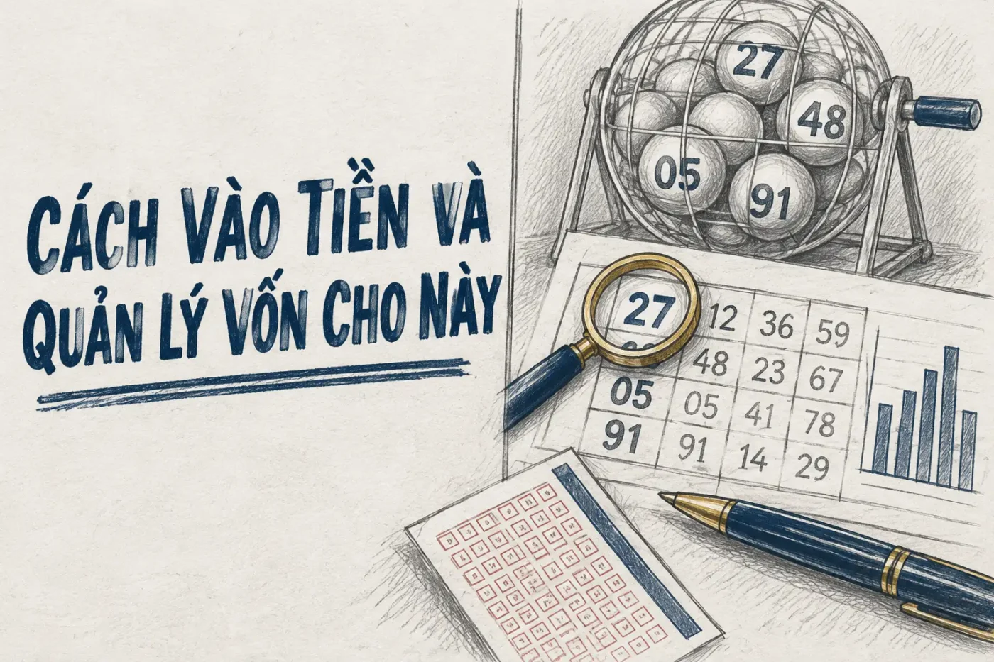 Dựa trên kinh nghiệm thực tế, hôm nay mình khuyên nên ưu tiên bạch thủ lô 27 với mức vốn chính (khoảng 40% tổng vốn dự kiến)
