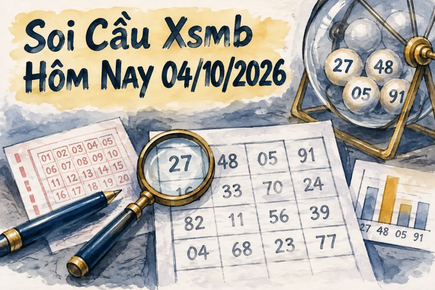 soi cầu xsmb hôm nay 04/10/2026