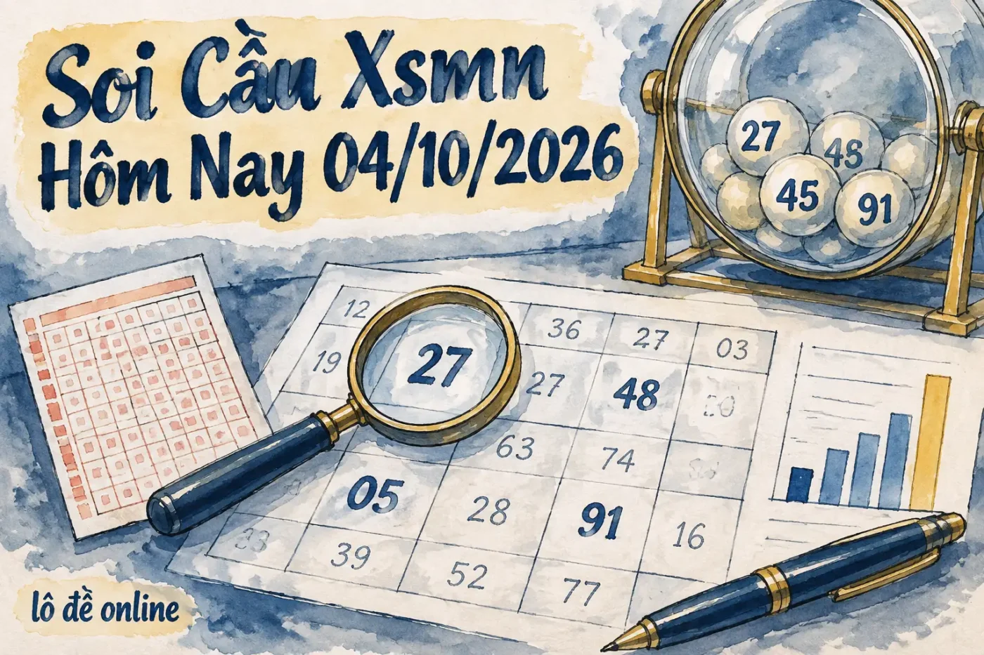 soi cầu xsmn hôm nay 04/10/2026